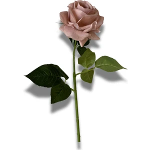 Yapay Çiçek Islak Dokulu Gül 40CM