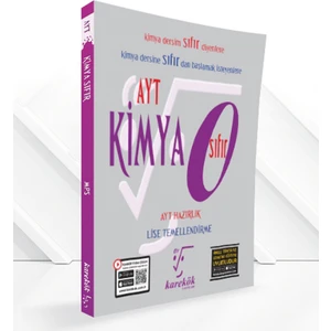 Ayt Kimya Sıfır Konu Anlatım + Soru Bankası