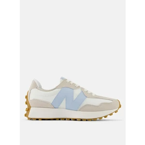 New Balance 327 WS327FTA-LIFESTYLE Women Shoes Bej - Mavi Kadın Lifestyle Ayakkabı