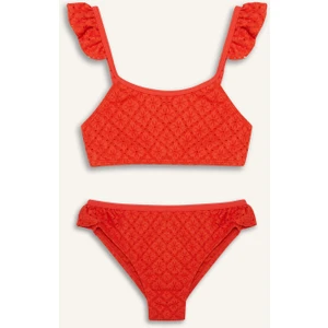 Kız Çocuk Desenli Bikini Takımı E5126A825HS