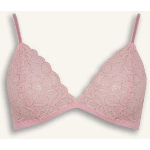 Dantelli Simli Dantel Kapsız Pedsiz Balensiz Triangle Bra-Fall in Love F5037AX25HS