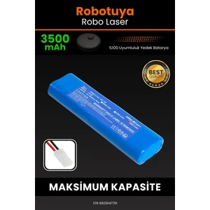 Robotuya RoboLaser 3500mAh Robot Süpürge Bataryası - Gerçek Kapasite, Maksimum Güvenlik