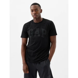 Erkek Siyah Everyday Soft Gap Logo T-Shirt