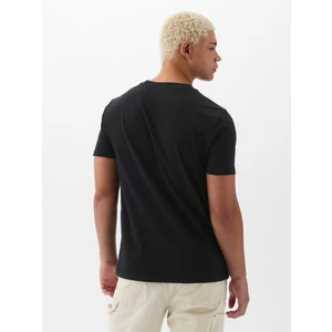 Erkek Siyah Organik Pamuk Cepli T-Shirt