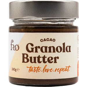 Granola Butter Cacao Glutensiz Şekersiz Vegan Sürülebilir Ezme 240 gr