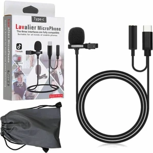 Telefon Uyumlu Yaka Mikrofonu Type-C Girişli Concord JH-042