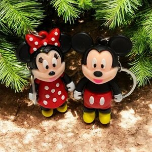 Mickey Mouse Çift Anahtarlık ve Çanta Aksesuarı 2'li