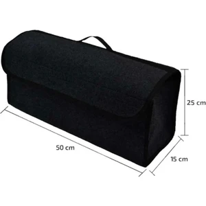 Araç Bagaj Düzenleyici Çanta Organizer Araba Çantası Bagaj Çantası Siyah