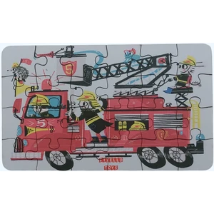Firefighting Vehicle - Itfaiye Aracı / Small Puzzle 3-7 Yaş 24 Parça