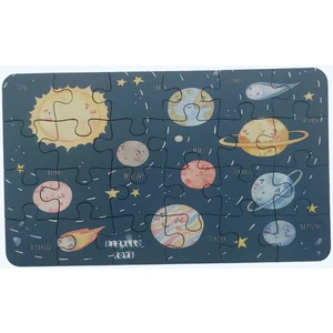 Solar System - Güneş Sistemi / Small Puzzle 3-7 Yaş 24 Parça