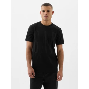Erkek Siyah Everyday Soft Gap Logo T-Shirt