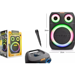 Wr190 Rgb Işıklı Tws Destekli Bluetooth / Usb / Sd Taşınabilir Müzik Kutusu