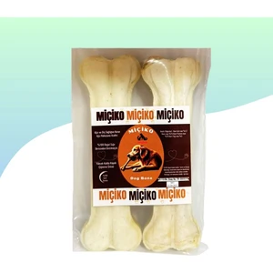 Köpekler Için Beyaz Press Çiğneme Kemiği 12cm 2li Paket