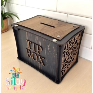Bahşiş Kutusu Sandık Tip Box Kmbara Tibbox