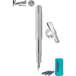 - WizDesign 10000628 Al Sport Dolmakalem Parlak Krom (F) + Kartuş Kutusu 8'li Karışık Renk + Klips Hediyeli