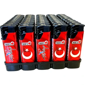 Rüzgar Çakmak 50 Adet Doldurulabilir