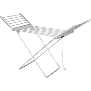 Elektrikli ısıtmalı kurutucu, alüminyum, beyaz renk, hızlı kurutma özelliği