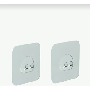 2 Adet Yapışkanlı Banyo Askısı Su Geçirmez Yapışkan Sticker Şeffaf Yapışkan