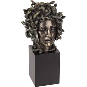 Medusa Figürü Kaideli Büst 21cm
