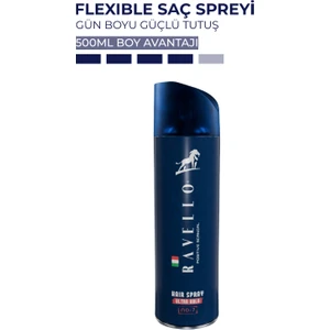 Profesyonel Saç Spreyi 500ml - Parfümlü Saç Spreyi Ultra Strong Flexible Saç Spreyi