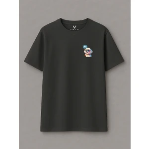 Unisex Dog 3 Baskılı Oversize T-Shirt