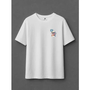 Unisex Dog 3 Baskılı Oversize T-Shirt