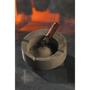 Elite Büyük Boy Beton Kül Tablası Puro Küllük 13 cm 1 Adet