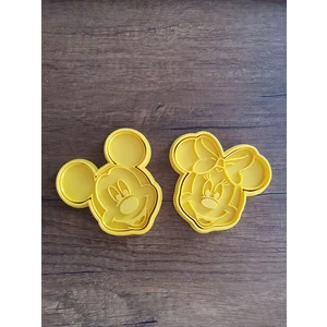 Mickey & Minnie Mouse Kurabiye Kalıbı