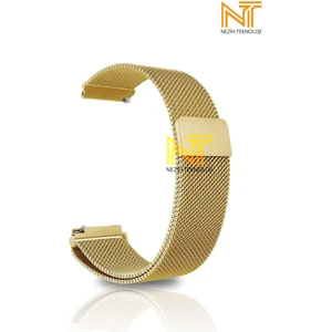 Huawei Watch Gt2 / Gt2 Pro / Gt3 / Gt3 Pro / Gt4 / Gt5 / Gt5 Pro / Gt6 / Gt6 Pro 46mm Uyumlu Metal Kordon 22mm