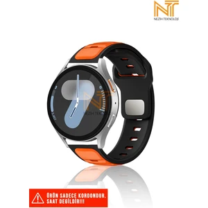 Xiaomi Watch S1 / S1 Pro / S1 Active 46MM / Mi Watch Color Uyumlu Çift Renk Silikon Kordon 22MM