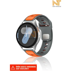 Xiaomi Watch S1 / S1 Pro / S1 Active 46MM / Mi Watch Color Uyumlu Çift Renk Silikon Kordon 22MM