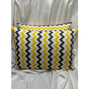 2 Adet Fermuarlı Yastık Kılıfı %90 Pamuk | 50X70 cm