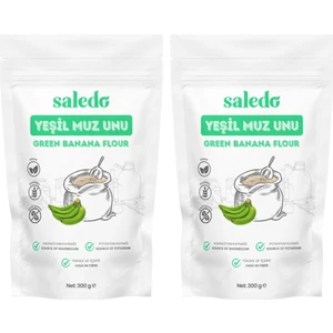 Glutensiz Yeşil Muz Unu 2 x 300 gr Katkısız, Doğal, Vegan