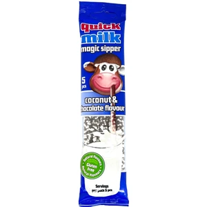 Quick Milk Hindistan Cevizli Sihirli Pipet 5'li