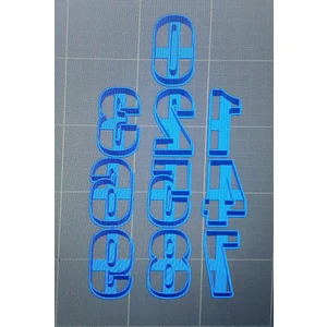 Sayılar Kurabiye Kalıbı