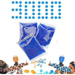 3 Paket Gel Blaster Jel Su Boncuğu Atan Oyuncak Tüfek Mermisi 6-7 mm Sadece Boncuk Gönderilir