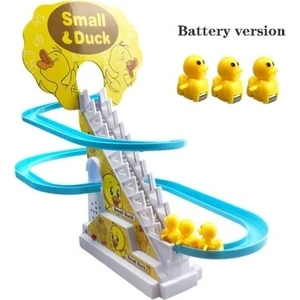 Brother Toys Merdivenden Çıkıp Kaydıraktan Kayan Yavru Ördekler Işıklı Müzikli