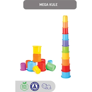 Mega Kule Eğitici Oyunu 10 Parça