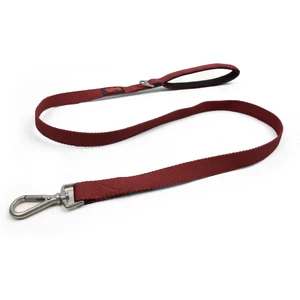 Tailpetz Kedi Köpek Sevk & Gezdirme Kayışı Bordo 130x2cm