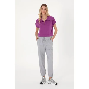 U.s. Polo Assn. Kadın Gri Melanj Eşofman Altı 50306710-VR086