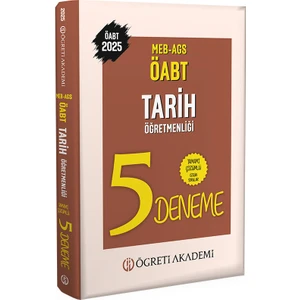 Öğreti Akademi 2024 KPSS ÖABT Tarih 5 Deneme