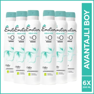 Aqua Kiss Kadın Deodorant 6 x 200 ml