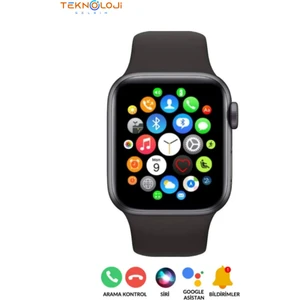 Teknoloji Gelsin  Akıllı Saat Türkçe Menü Arama ve Mesaj Gösterme Ios ve Android Uyumlu Spor Sağlık Mod