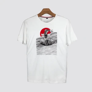 Fish Erkek Baskılı T-Shirt