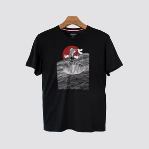 Fish Erkek Baskılı T-Shirt