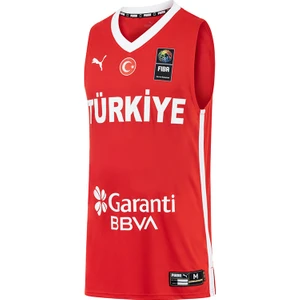 Türkiye Erkek Kırmızı Basketbol Milli Takım Forma.02