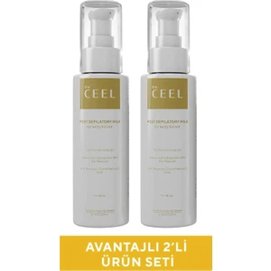 The Ceel 2/'li Tüy Azaltıcı ve Nemlendirici Süt Isırgan Otu & Hyaluronik Asit Özlü 60 ml
