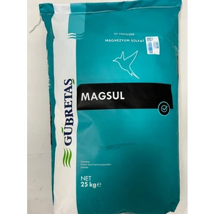 Magsul Bitki Besini Ağaç Meyve Sebze Suda Çözünür Toz Kükürtlü Magnezyum Sülfat Gübre 25 Kg