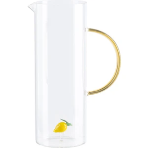 Monica Borosilikat Cam Sürahi - Sarı - 1000 ml