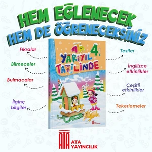 Ata Yayıncılık 4.Sınıf Yarıyıl Tatil Kitabı